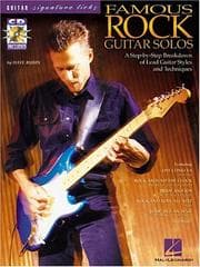 Tapa de Famous Rock Guitar Solos