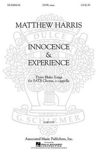Tapa de Matthew Harris - Innocence and Experience