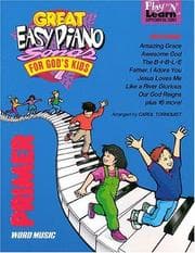 Tapa de Great Easy Piano Songs for God's Kids - Primer