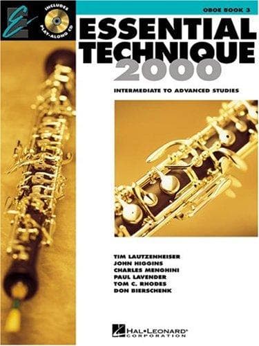 Tapa de Essential Technique 2000: Oboe