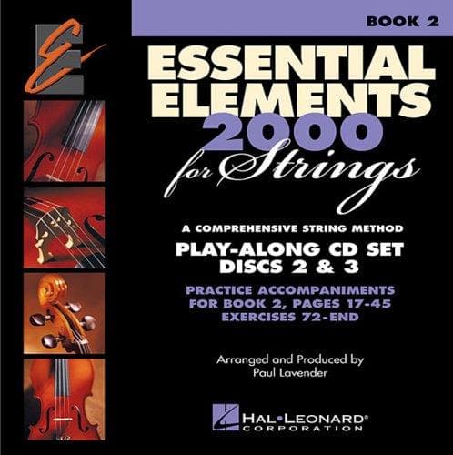 Tapa de Essential Elements 2000 for Strings (Play-Along CD Set, Book 2)
