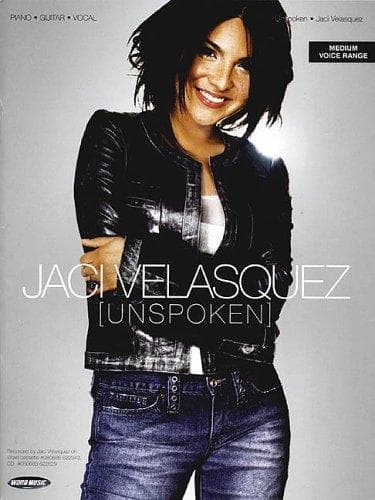 Tapa de Jaci Velasquez - Unspoken