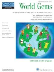 Tapa de World Gems - Folk Songs for Piano Ensemble