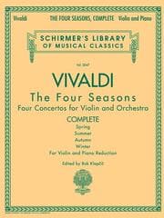 Tapa de Four Seasons, Complete - For Violin and Piano Reduction
