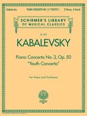 Tapa de Piano Concerto No. 3, Op. 50 ("Youth Concerto")