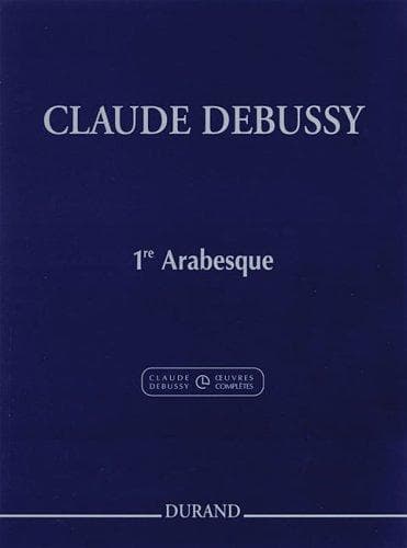 Tapa de Claude Debussy - First Arabesque