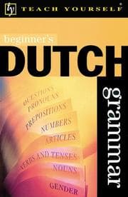 Tapa de Beginner's Dutch grammar
