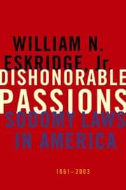 Tapa de Dishonorable passions