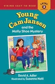 Tapa de Young Cam Jansen and the Molly shoe mystery