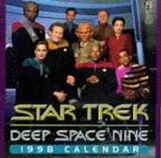 Tapa de STAR TREK DEEP SPACE NINE 1998 CALENDAR (Star Trek 1988 Wall Calendars)
