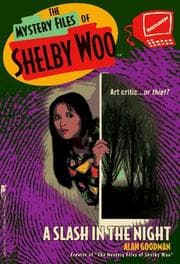 Tapa de A SLASH IN THE NIGHT THE MYSTERY FILES OF SHELBY WOO 1 (Mystery Files of Shelby Woo)