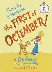 Tapa de Please Try to Remember the First of Octember! (Beginner Books(R))