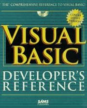 Tapa de Visual Basic Developer's Reference