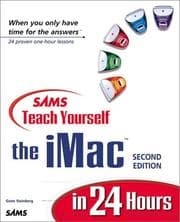 Tapa de Sams teach yourself the iMac in 24 hours