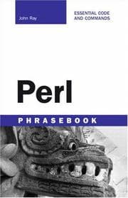Tapa de Perl Phrasebook (Developer's Library)