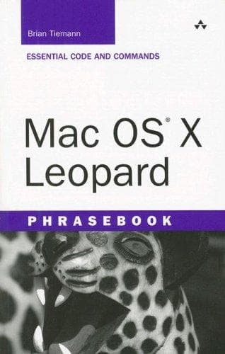 Tapa de Mac OS X Leopard Phrasebook (Developer's Library)