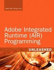Tapa de Adobe Integrated Runtime (AIR) Programming Unleashed