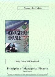 Tapa de Study Guide and Workbook to Accompany Principles of Managerial Finance