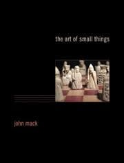 Tapa de The Art of Small Things