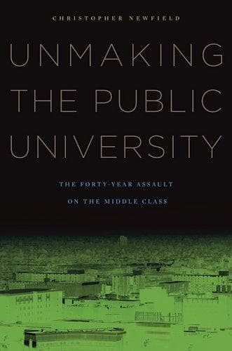 Tapa de Unmaking the Public University