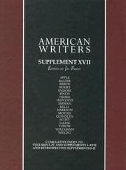 Tapa de American Writers Supplement XVII