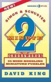 Tapa de SIMON & SCHUSTER TWO-MINUTE CROSSWORDS Vol. 3 (Two-Minute Crosswords)