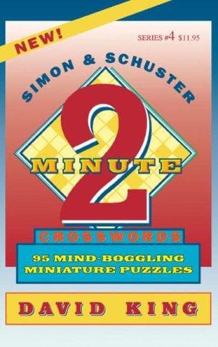 Tapa de Simon & Schuster Two-Minute Crosswords #4