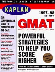 Tapa de Kaplan GMAT 1997-98
