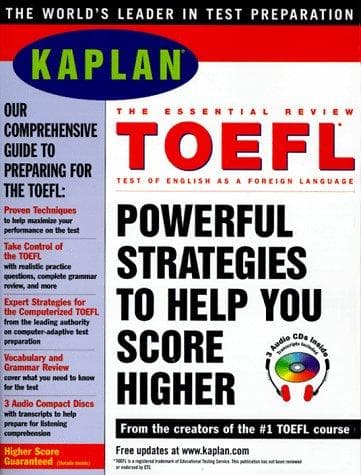 Tapa de Kaplan TOEFL (1997)