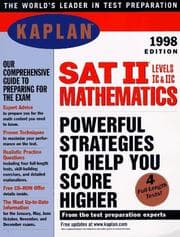 Tapa de KAPLAN SAT II MATHEMATICS 1998 (Serial)
