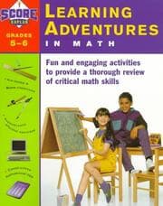 Tapa de Kaplan Learning Adventures In Math Grade 5-6