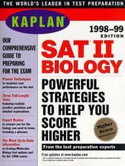 Tapa de KAPLAN SAT II BIOLOGY 1998 99 (Serial)