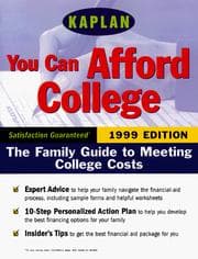 Tapa de KAPLAN YOU CAN AFFORD COLLEGE 1999 (Serial)