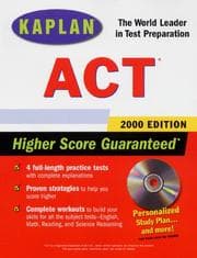 Tapa de KAPLAN ACT 2000 WITH CD-ROM