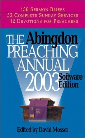Tapa de The Abingdon Preaching Annual 2003