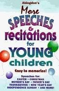 Tapa de Abingdon's More Speeches and Recitations for Young Children