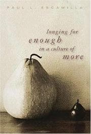 Tapa de Longing for Enough in a Culture of More