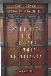 Tapa de Preaching the Revised common lectionary