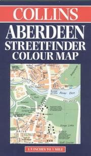 Tapa de Collins Aberdeen Streetfinder Colour Map (Streetfinders)