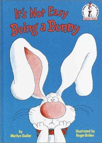 Tapa de It's not easy being a bunny