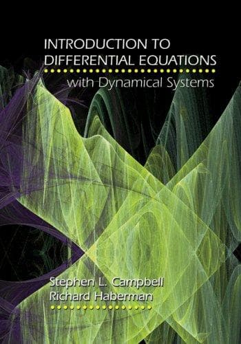 Tapa de Introduction to differential equations with dynamical systems