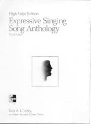 Tapa de Expressive Singing Song Anthology