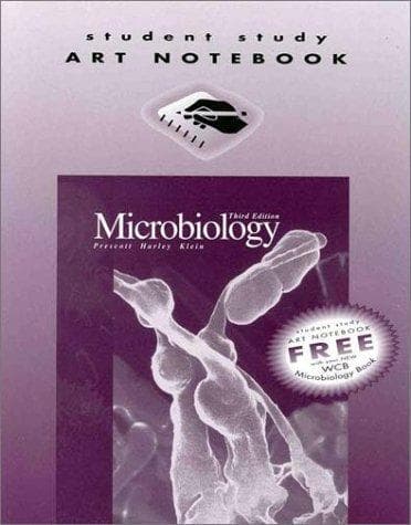 Tapa de Student Study Art Notebook Microbiology 3rd Edition