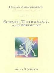 Tapa de Science, Technology & Medicine (Institution Booklet #3) To Accompany Human Arrangements