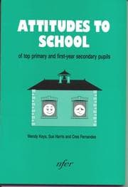Tapa de Attitudes to school of top primary and first-year secondary pupils