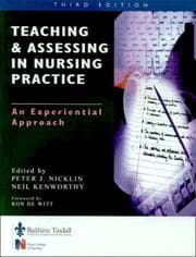 Tapa de Teaching and Assessing in Nurse Practice