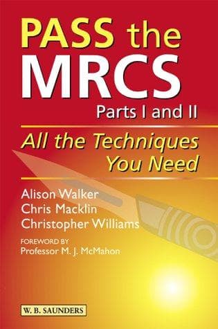 Tapa de Pass the MRCS/AFRCS