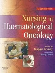 Tapa de Nursing in Haematological Oncology