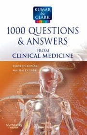 Tapa de 1000 questions and answers from clinical medicine