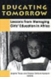 Tapa de Educating tomorrow